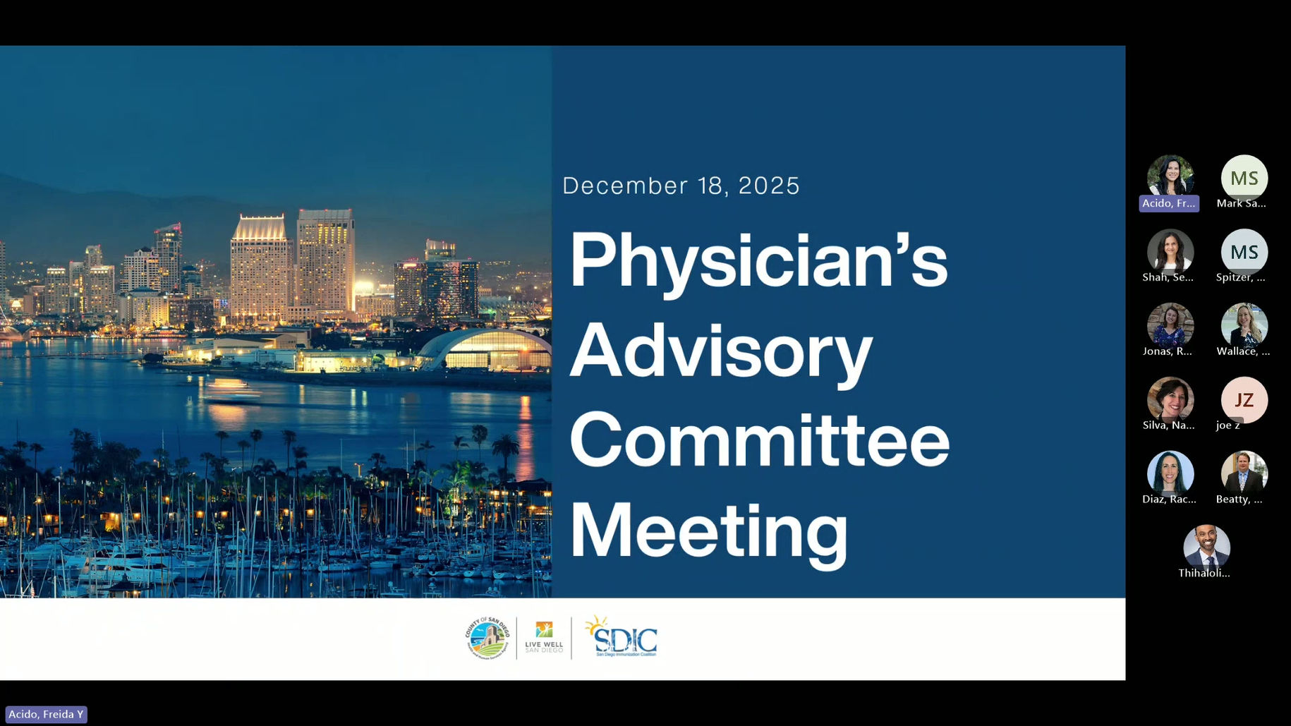 PAC Meeting 12.18.25